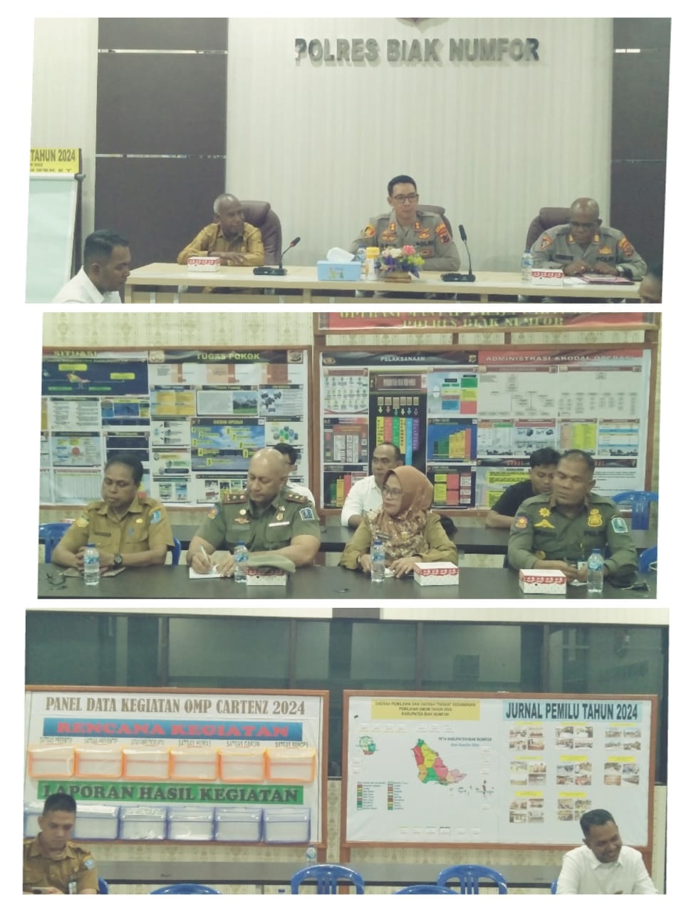 Kesiapan Peyelenggaraan pelaksanaan Pilkampung di Kab.Biak Numfor