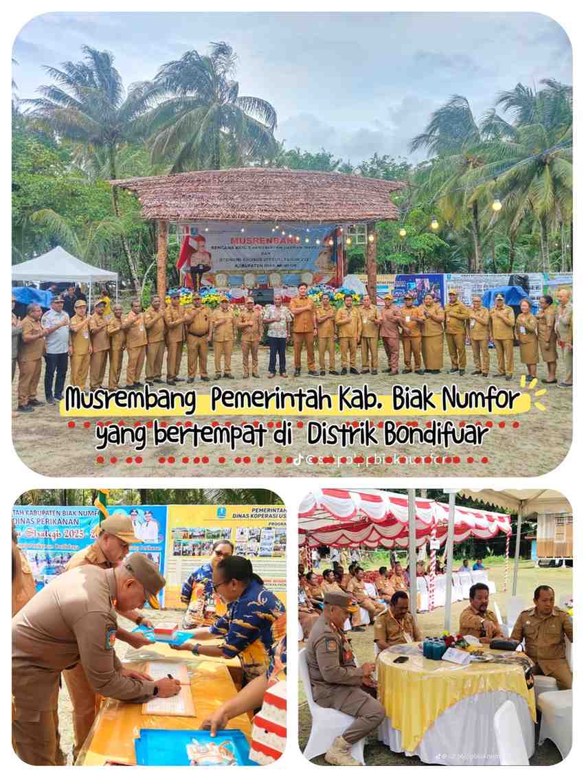 Musrembang Pemerintah Daerah Kabupaten Biak Numfor